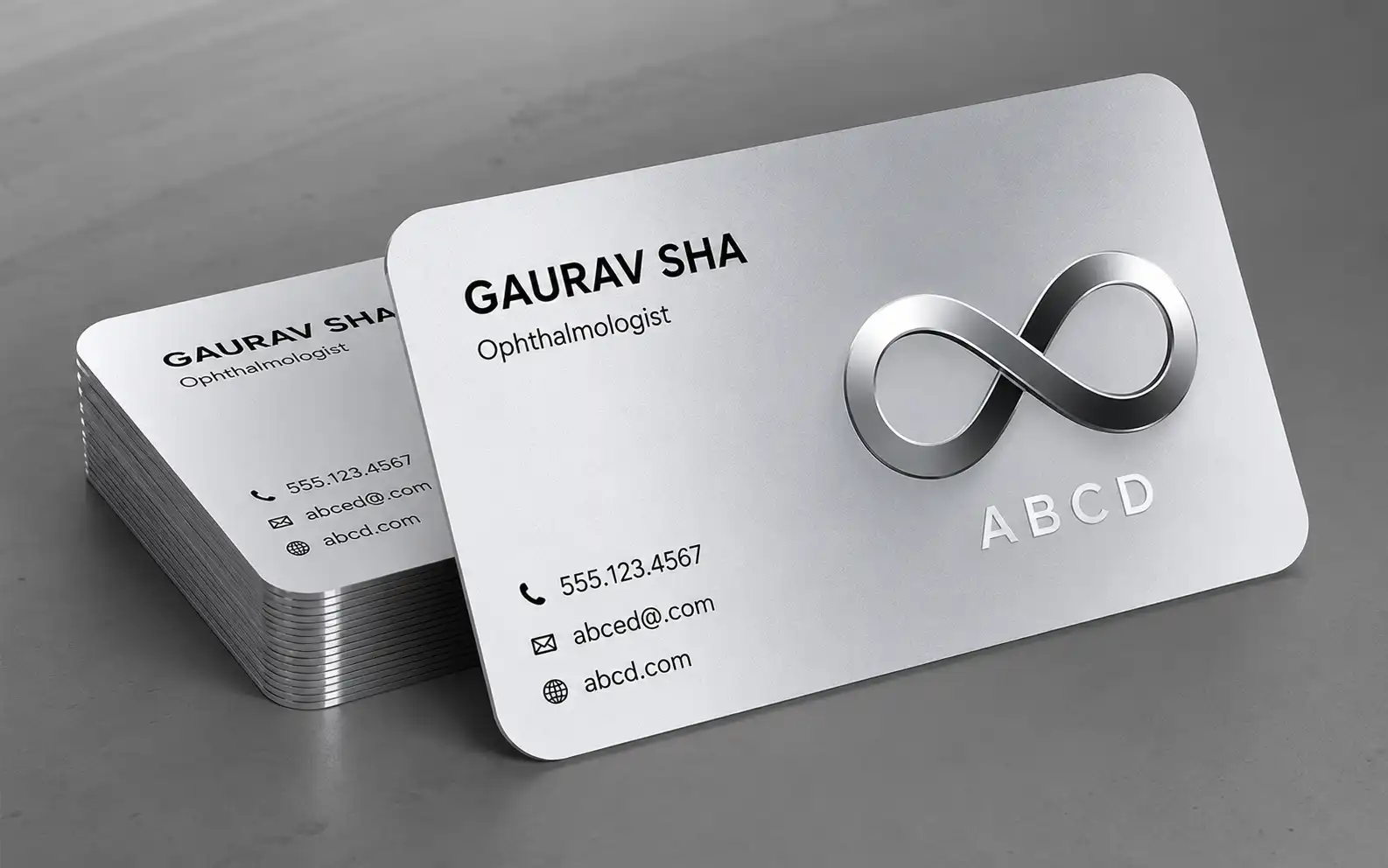 Metal Business Card