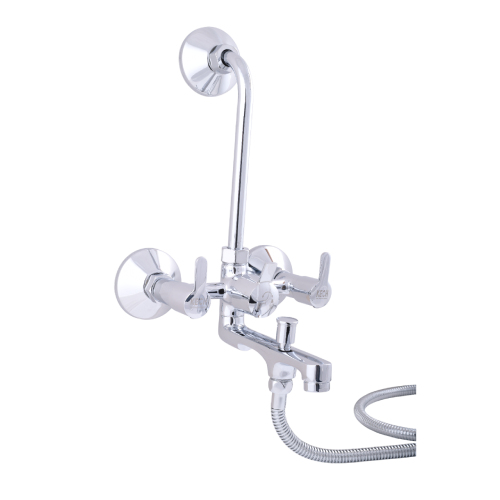 Wall Mixer 3 in 1 with Long Bend Pipe
