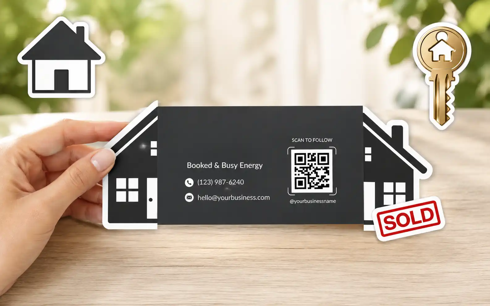 Pop Up Business Card