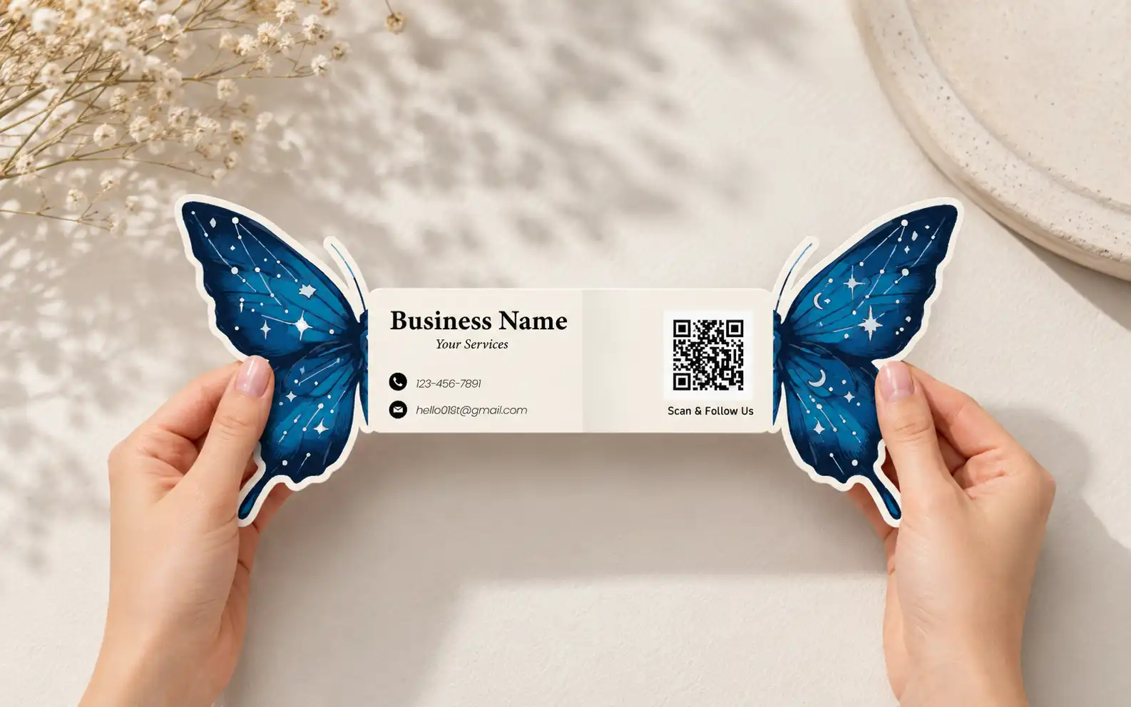 Pop Up Business Card