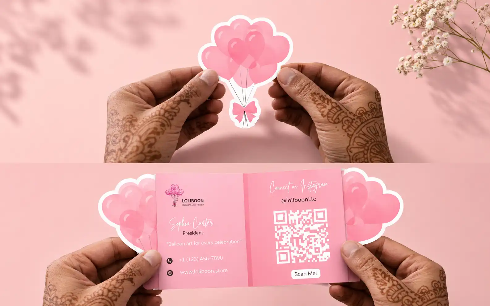 Pop Up Business Card