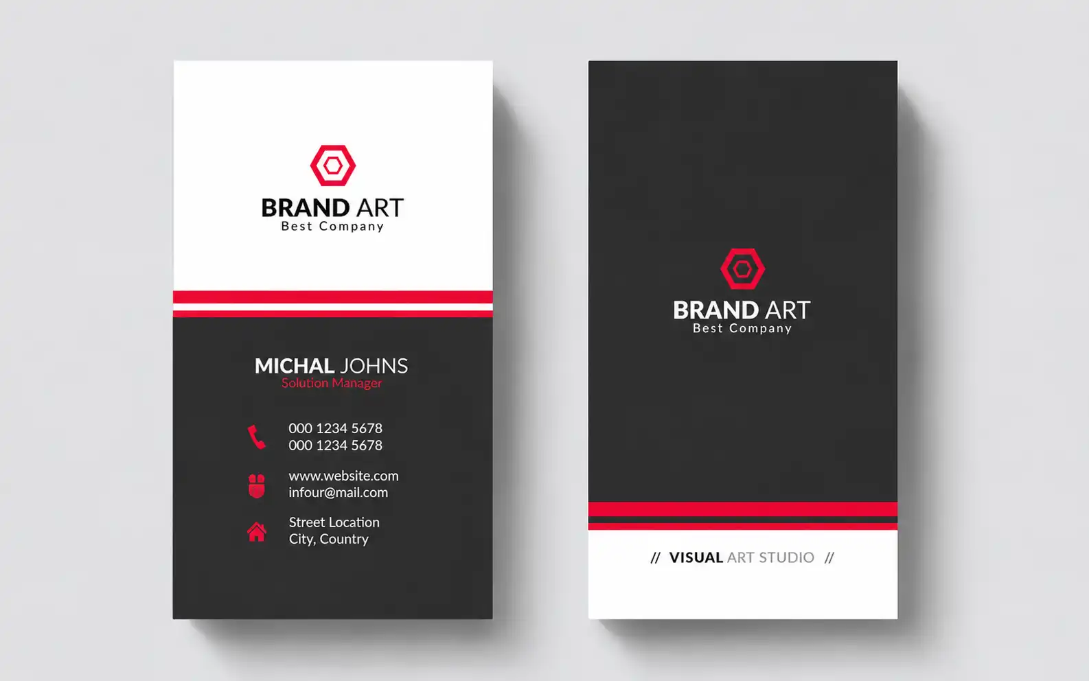 Portrait Business Card