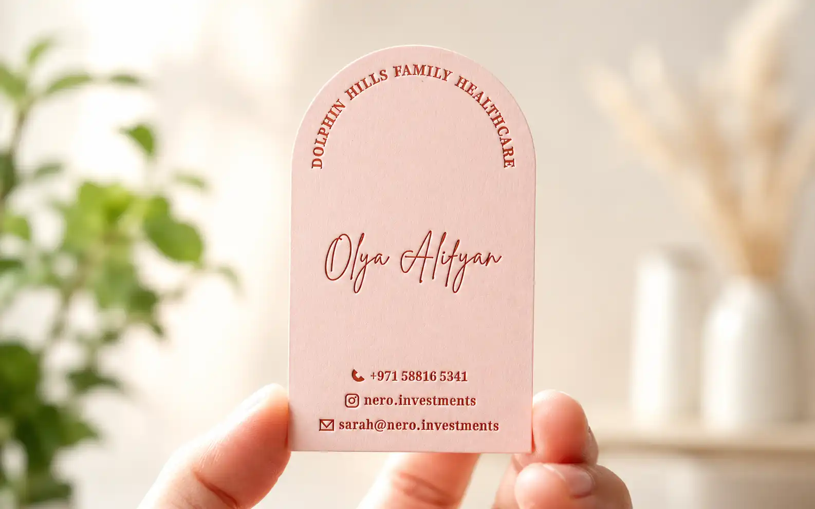 Portrait Business Card