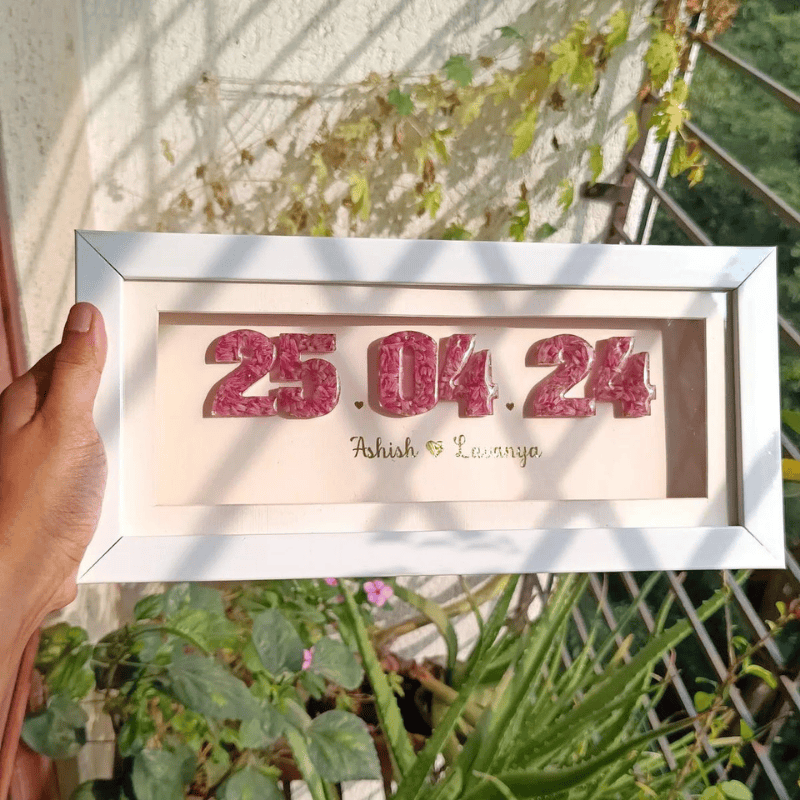 Preserved Date Resin Frame