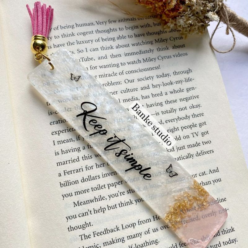 Resin Bookmark
