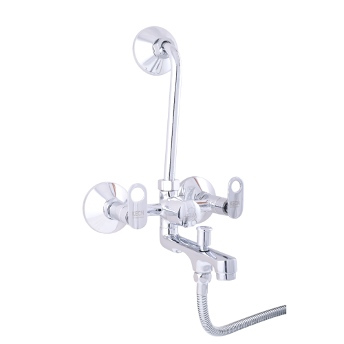 Wall Mixer 3 in 1 with Long Bend Pipe