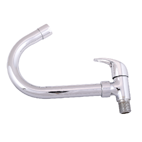 Sink Cock With swinging Spout
