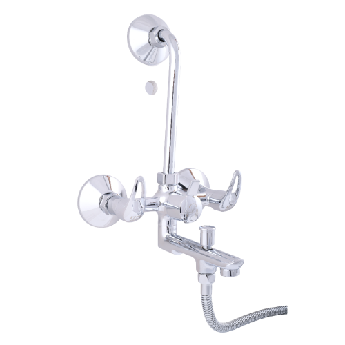 Wall Mixer 3 in 1 with Long Bend Pipe