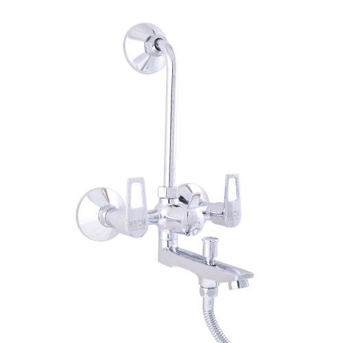 Wall Mixer 3 in 1 with Long Bend Pipe