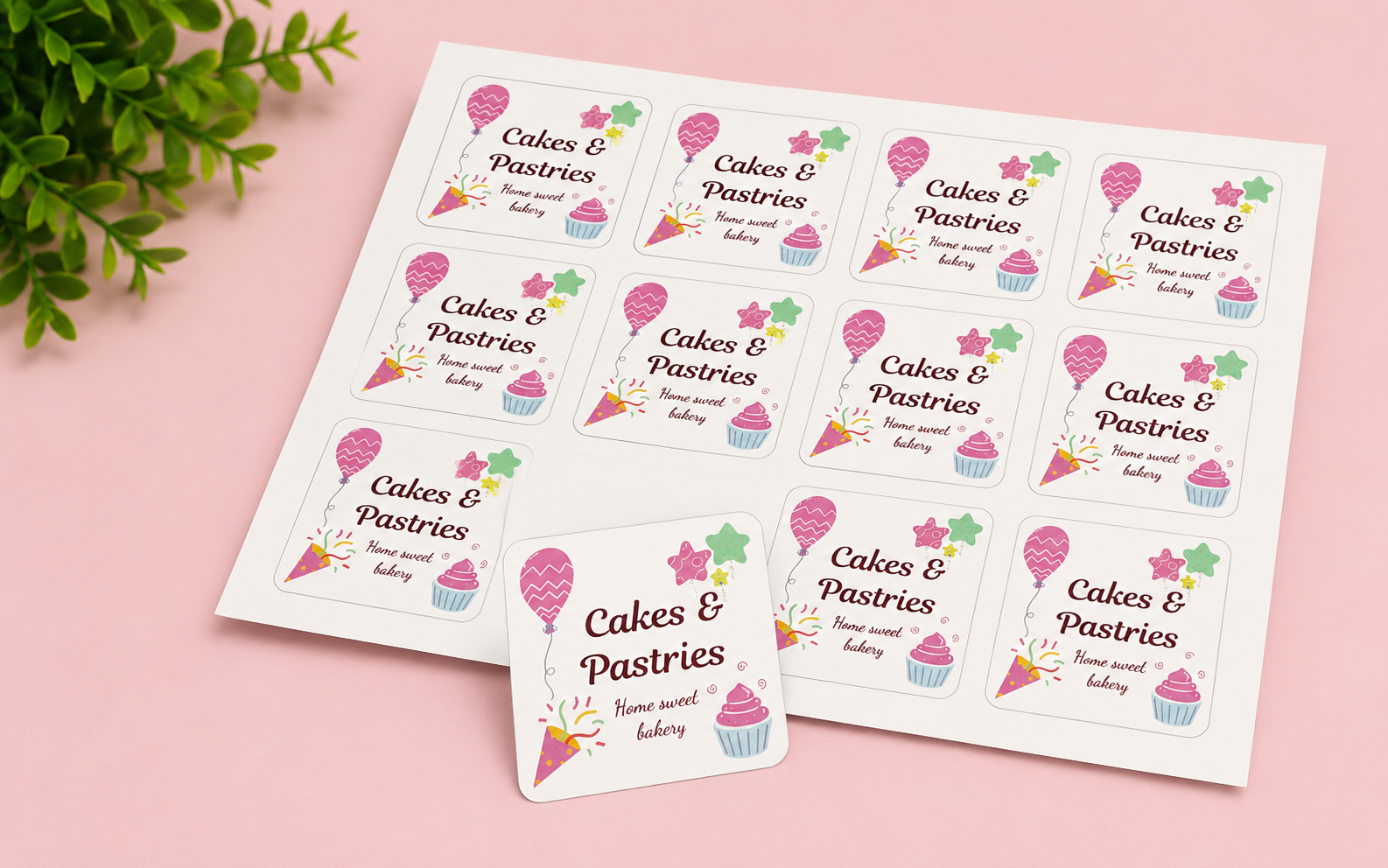 Square Stickers
