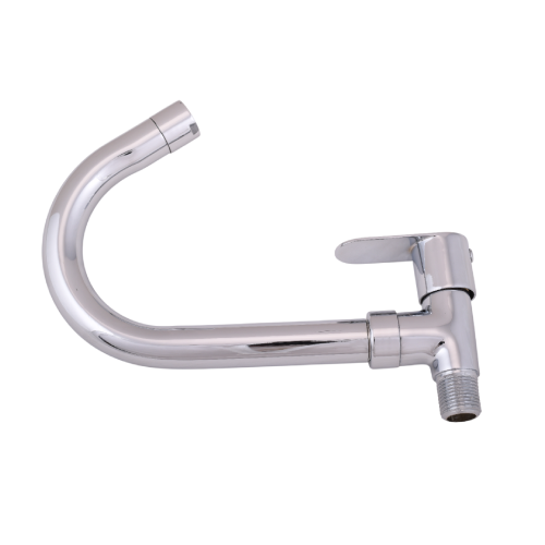 Sink Cock With swinging Spout