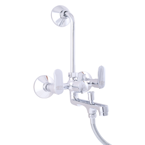 Wall Mixer 3 in 1 with Long Bend Pipe