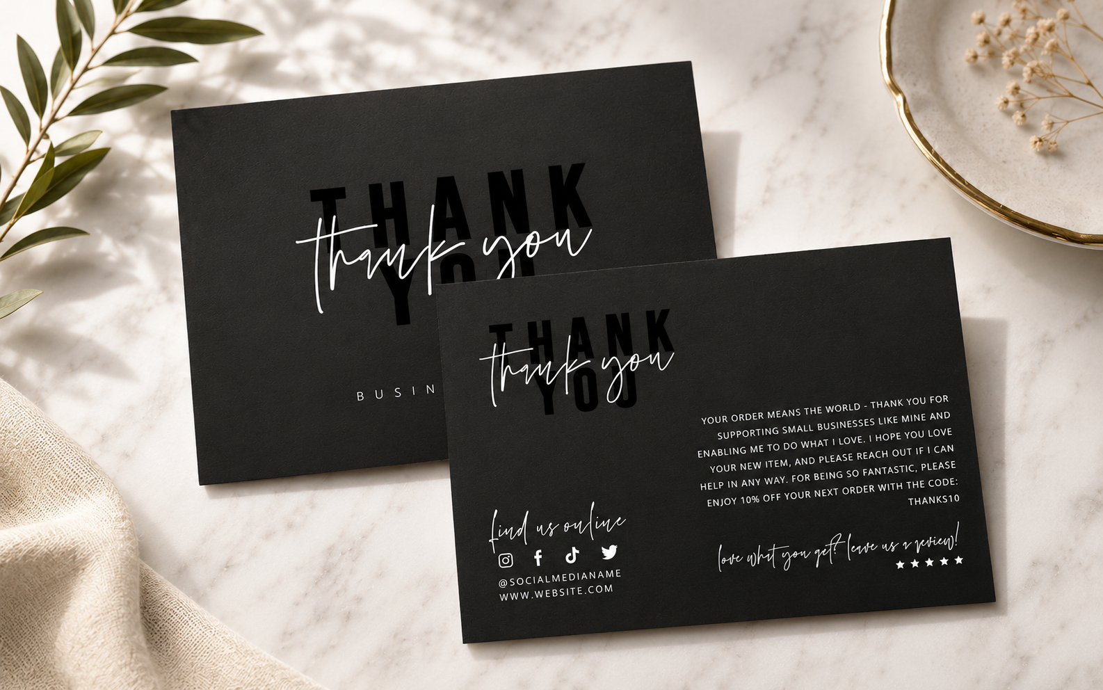 Thank You Cards