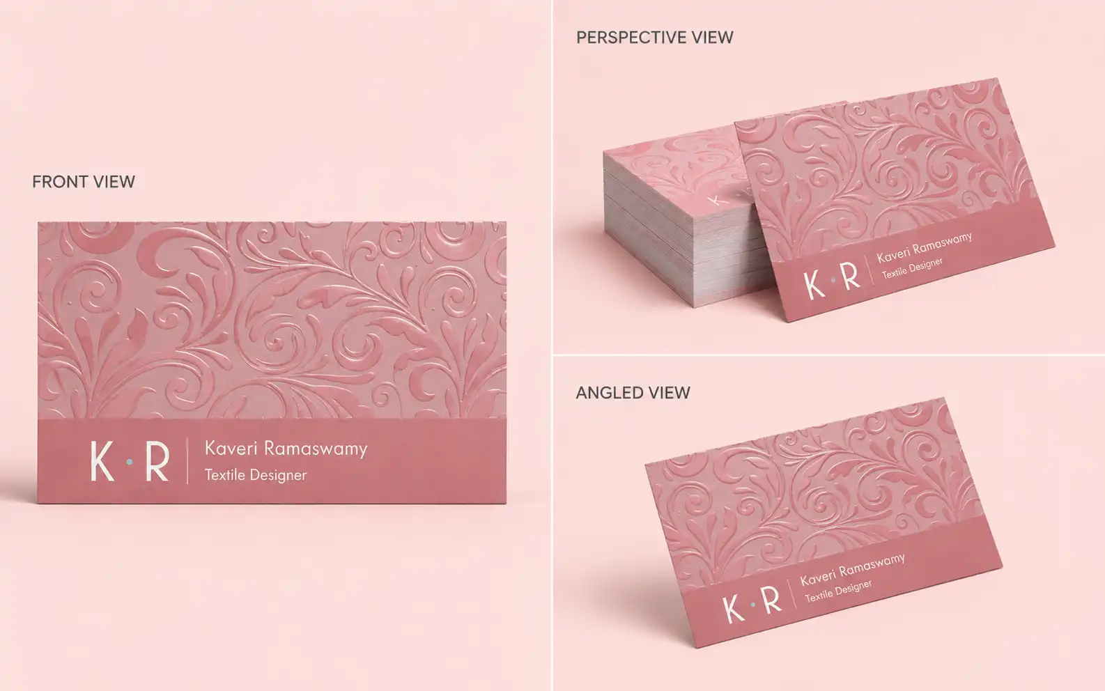 Spot UV Business Card
