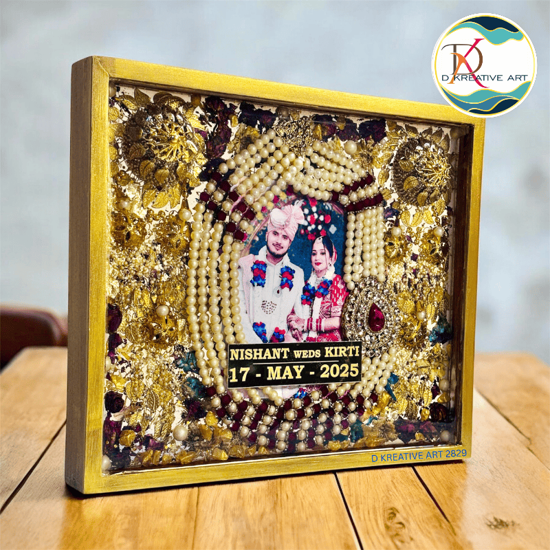 Varmala Preservation Resin Frame