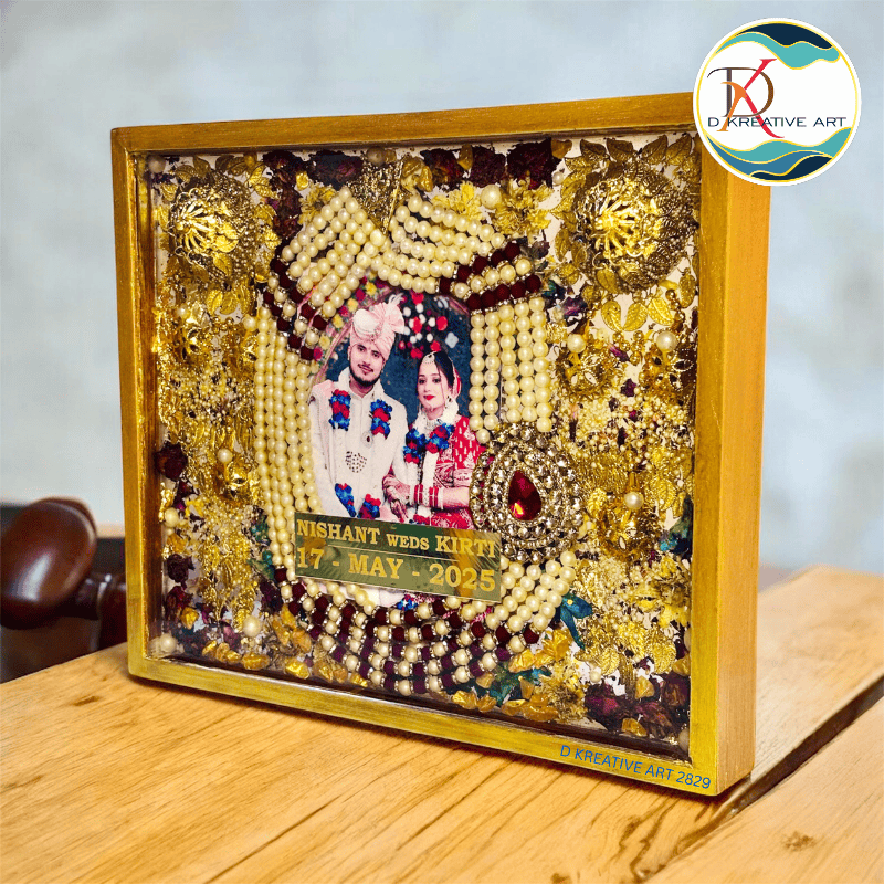 Varmala Preservation Resin Frame