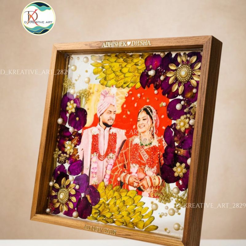 Varmala Preservation Resin Frame