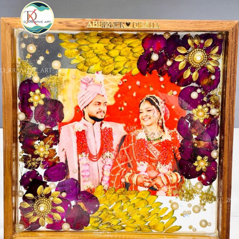 Varmala Preservation Resin Frame