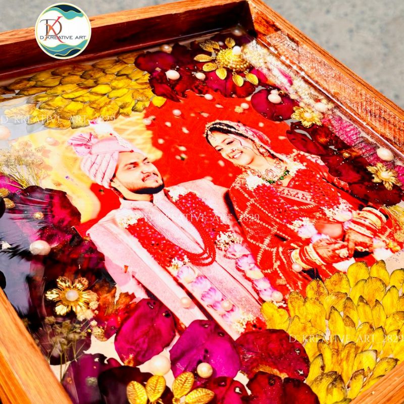 Varmala Preservation Resin Frame