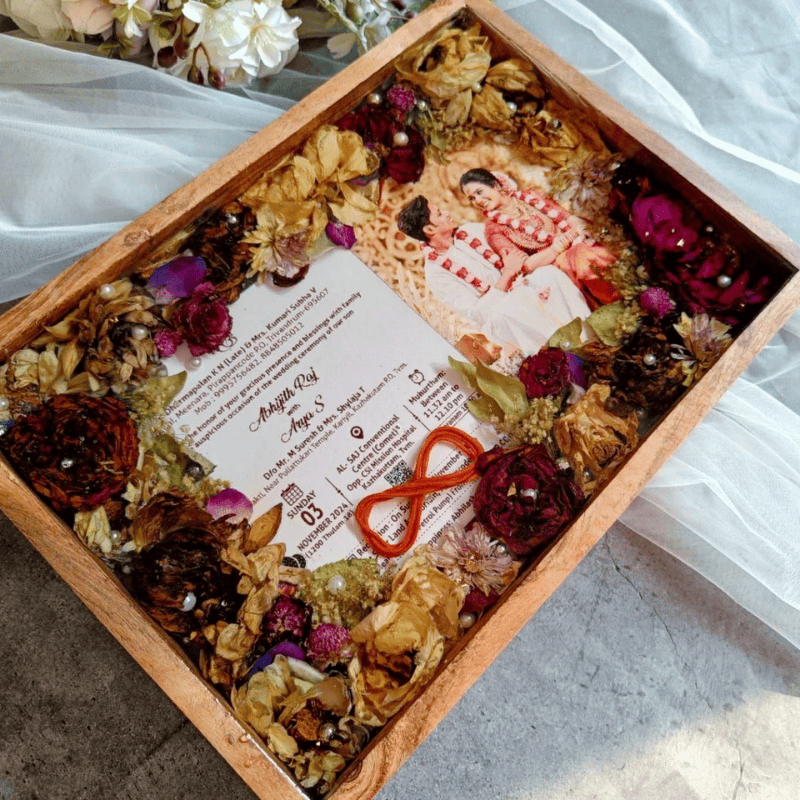 Varmala & Wedding Memory Preservation in Resin