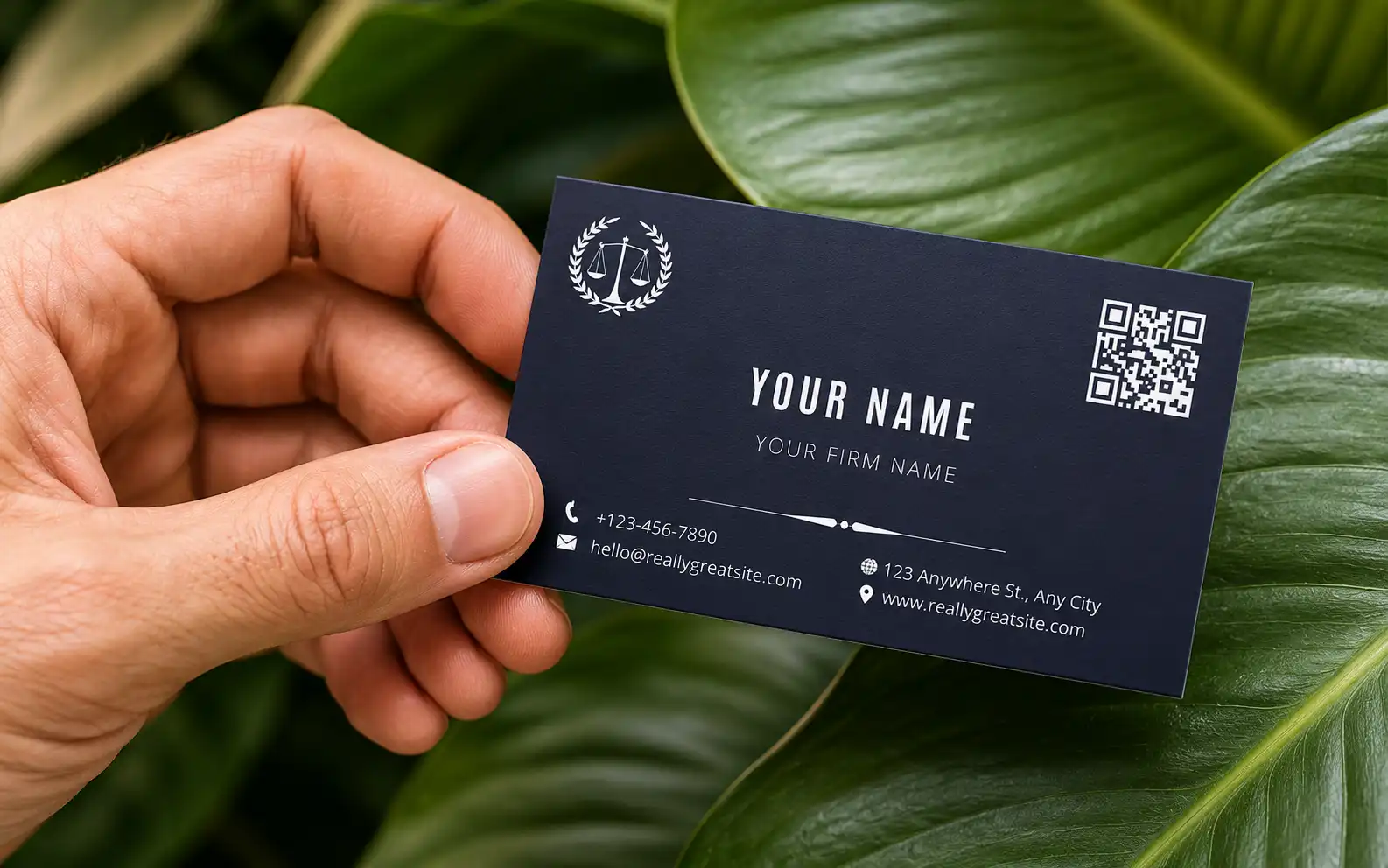 Velvet Laminated Card