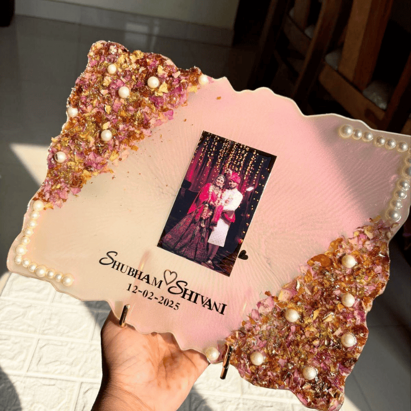 Wedding Resin Frame
