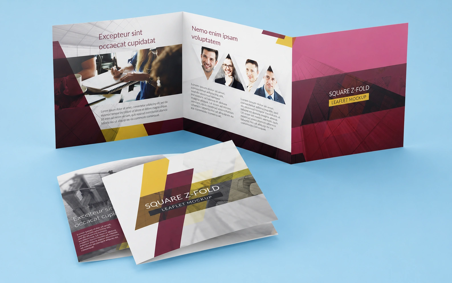 Z Fold Leaflets & Flyers