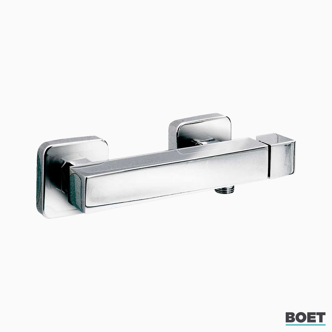 Exterior mixer tap for shower