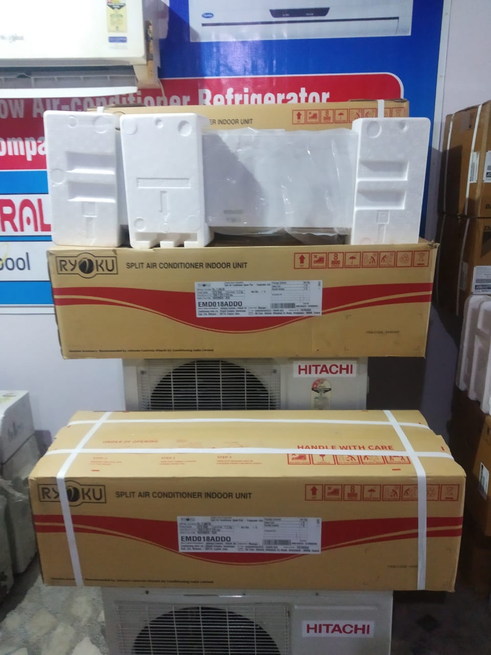 HITACHI 1.5 ton split AC