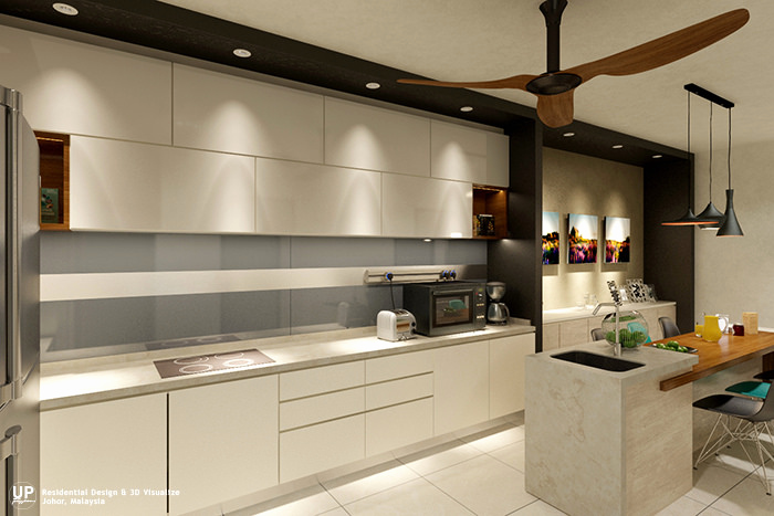 Kitchen interior Lighting