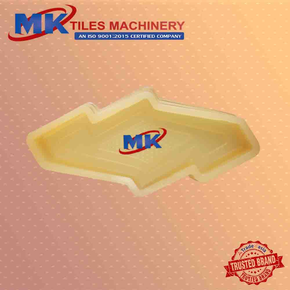 SILICONE PLASTIC ZIG - ZAG MOULD