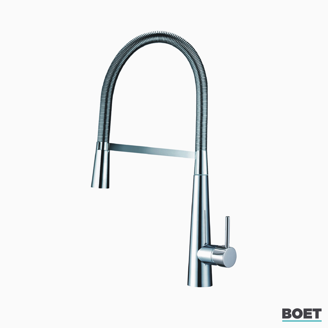 Single-lever sink mixer tap