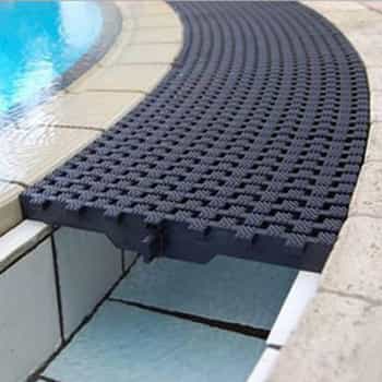 Swimming Pool Grating Corners