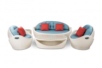 Tulip Rattan Outdoor Sofa