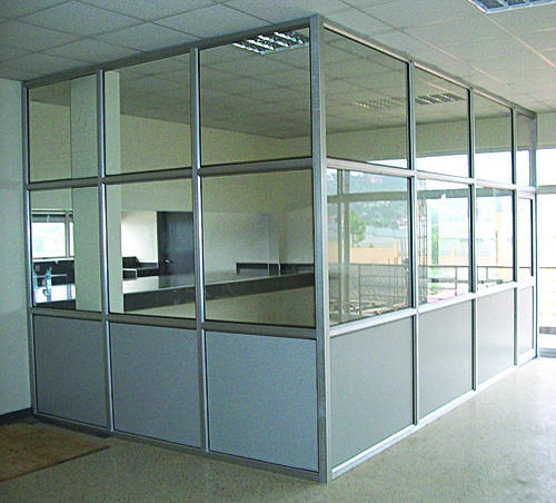 Aluminium partition