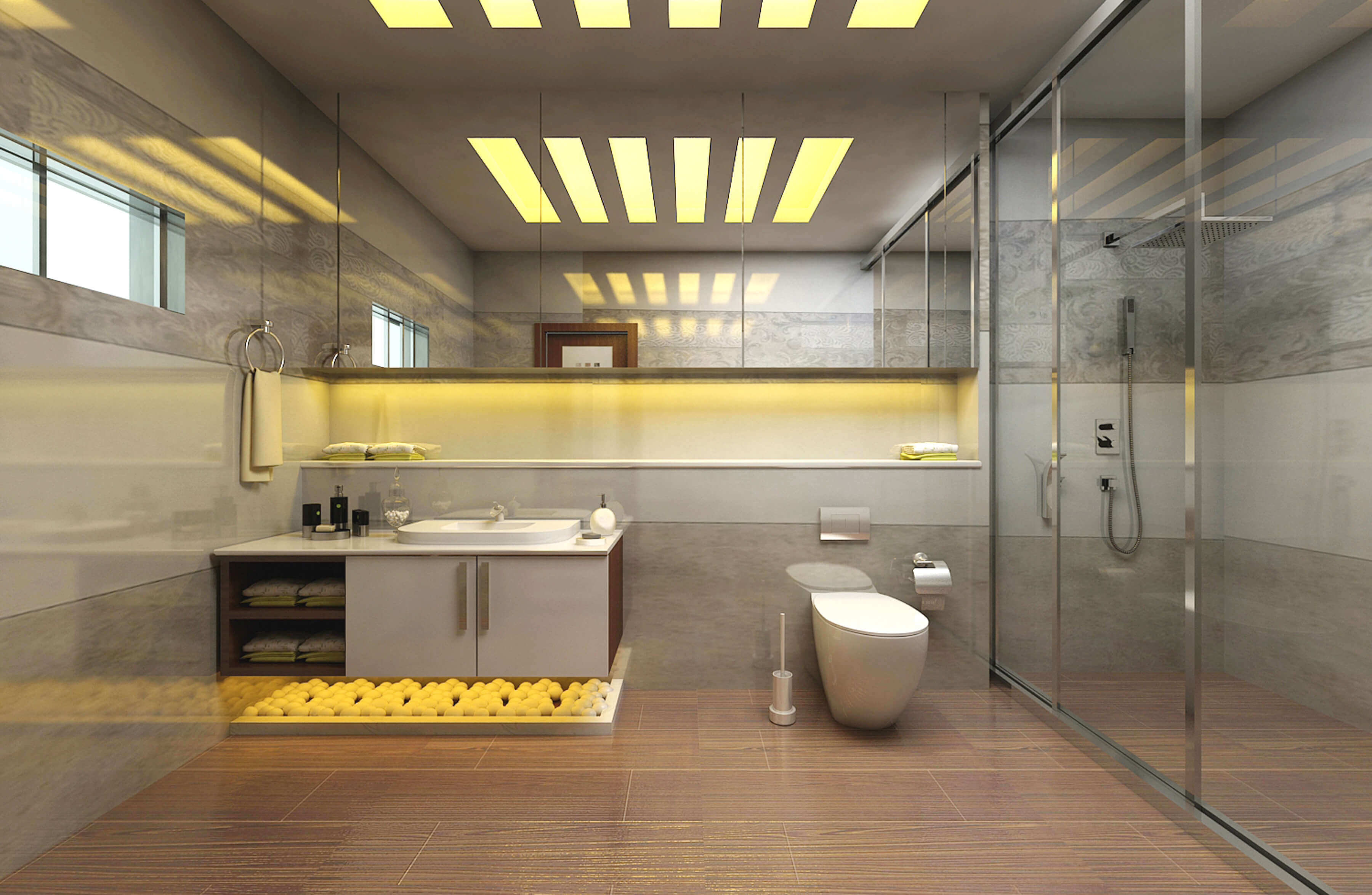 Bathroom interior Lighting