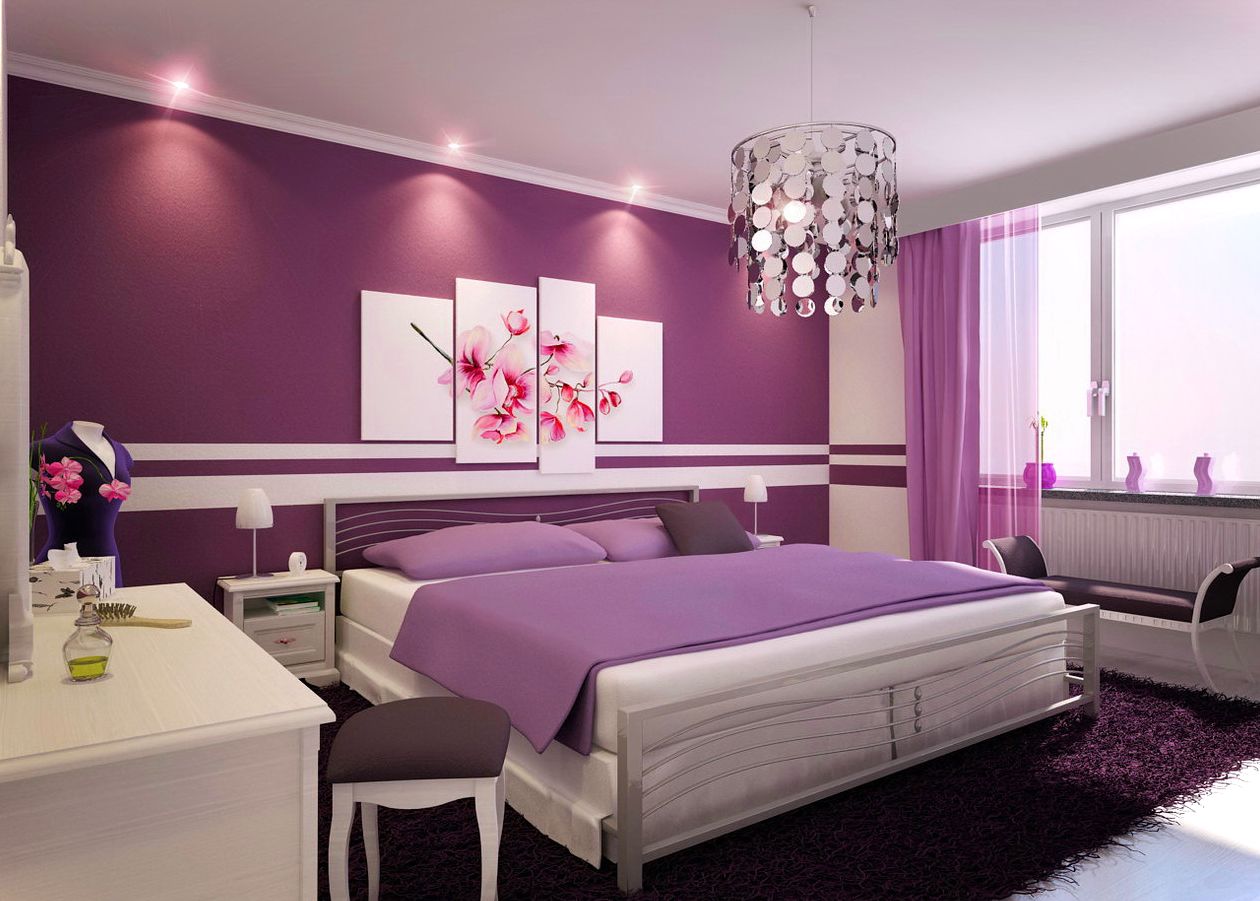 Bed room interior design