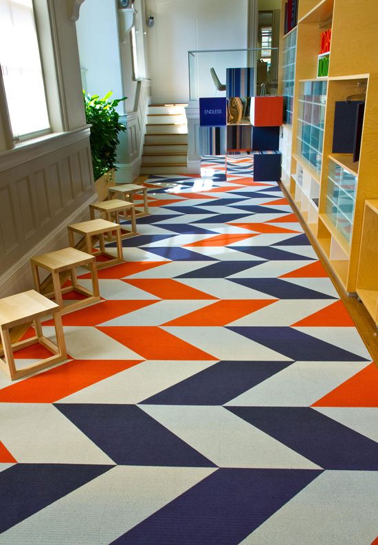 Carpet tiles design