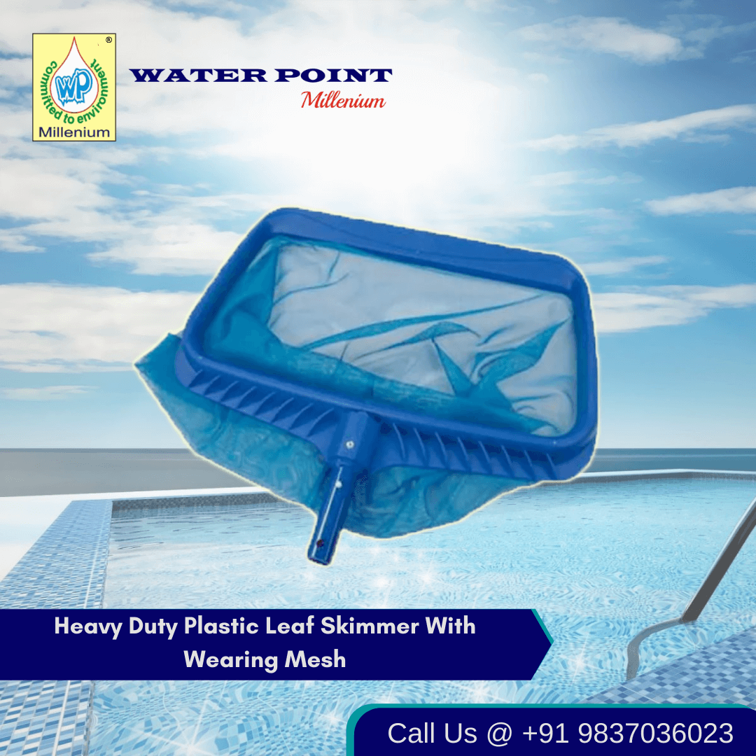 Heavy Duty Plastic Leaf Skimmer With Wearing Mesh