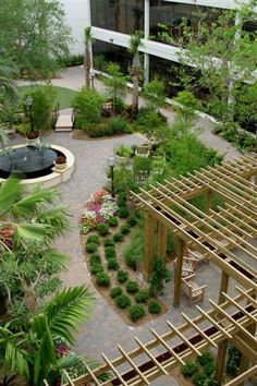 Commercial landscaping design