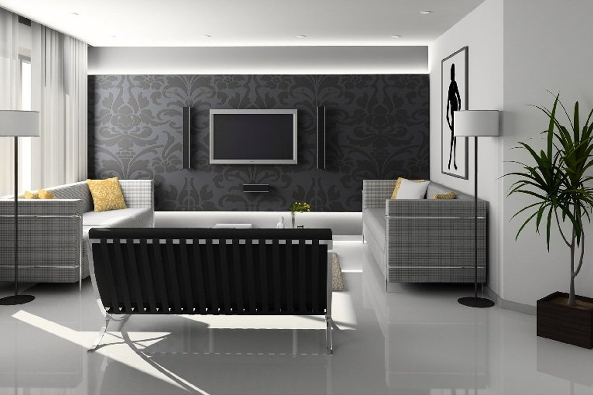 Entertainment unit interior design