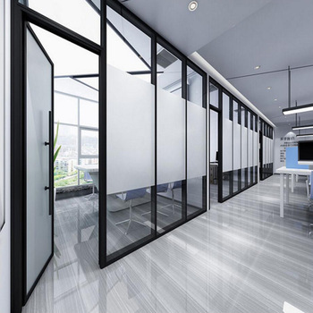 Glass partition