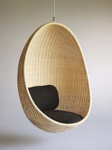 Cane Single Seater Hanging Chairs manufacturers in Hyderabad