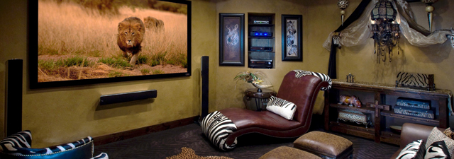 HOME THEATER INTERIOR DESIGN