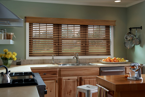 Horizontal Wooden Blinds 