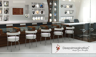 Jewellery Showroom Interior Design