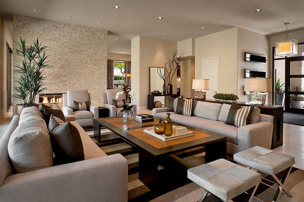 living room furnishing and decor