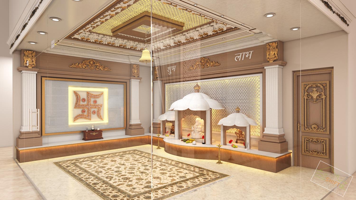 Pooja Room Interior Design