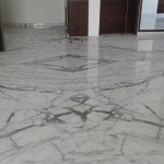 Marble flooring