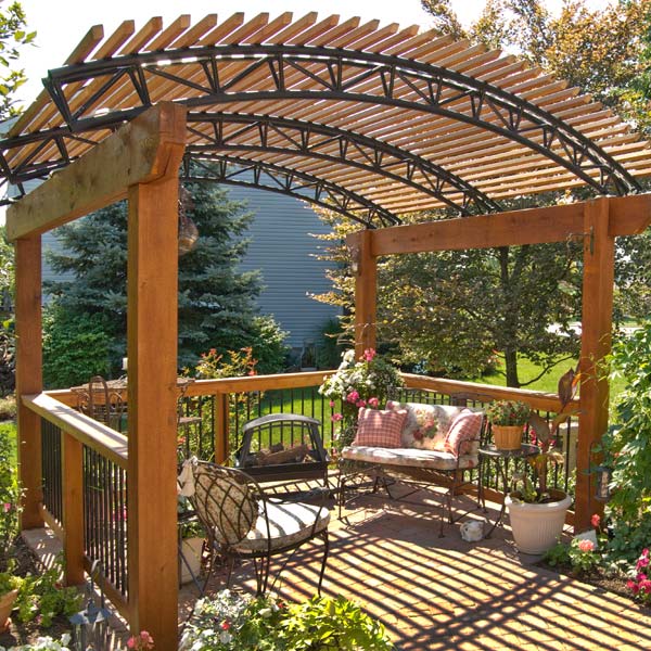 Wooden Pergola Trellis